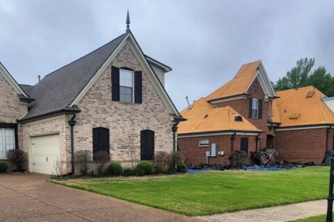 Neighbors Roof Following Year, GAF shingles installed by No Limit Roofing