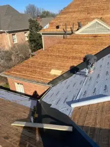 ROOF UNDERLAYMENT GAF FELTBUSTER INSTALL NEW ROOF