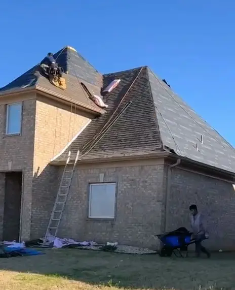 new roof installation by No Limit Roofing